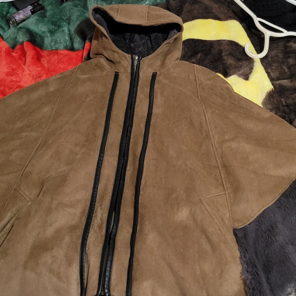 Brown Riding Cape